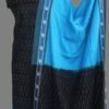 Black-and-blue-ikkat-cotton-suit