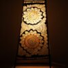 Black-and-white-tholu-bommalata-table-lamp