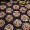 Black-kanthawork-block-printed-cotton-fabric