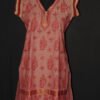 Brick-red-chikankari-kurti