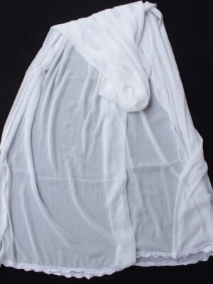 Crochet-Border-chiffon-dupatta Shilphaat