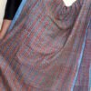 Cyan-Blue-Block-printed-kanthawork-silk-dupatta