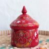 Dotted-Ganesha-Handpainted-wooden-sindur-box