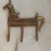 Horse-figurine-brass-hook-hanger