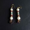 Long-white-meenakari-earrings