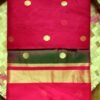 Pink-and-green-pure-zari-chanderi-silk-sari
