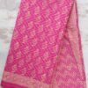 Pink-and-off-white-sanganeri-block-printed-mul-cotton-saree