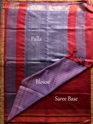 Purple-and-red-Silk-cotton-handloom-saree