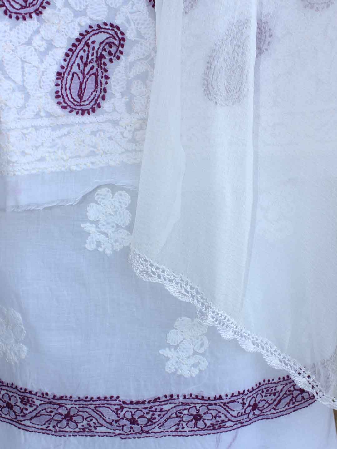 Purple-and-white-lucknow-chikankari-ladies-suit Purple-and-white-lucknow-chikankari-ladies-suit