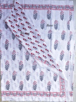 Red-and-black-bagru-printed-pure-cotton-sari