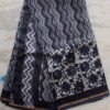 Rose-border-chanderi-indigo-sari