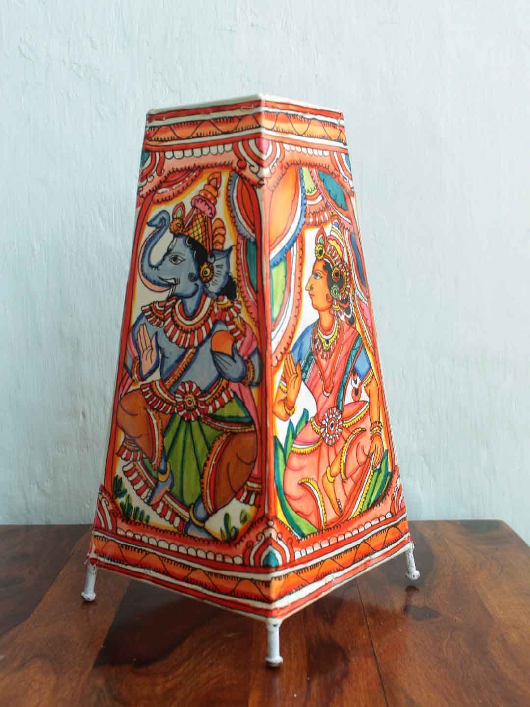 Saraswati-ganesha-handmade-rectangula-home-decorative-lamp Saraswati-ganesha-handmade-rectangula-home-decorative-lamp