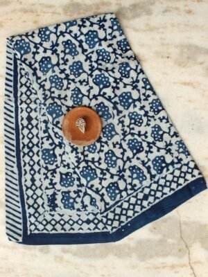 White-and-Indigo-block-printed-mul-cotton-saree