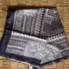 black-madhubani-palla-on-red-and-white-bhagalpuri-silk-saree