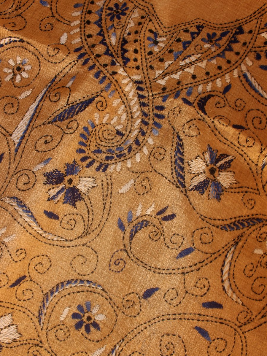 blue-kantha-handembroidered-beige-semi-tassar-dress-material-jpg