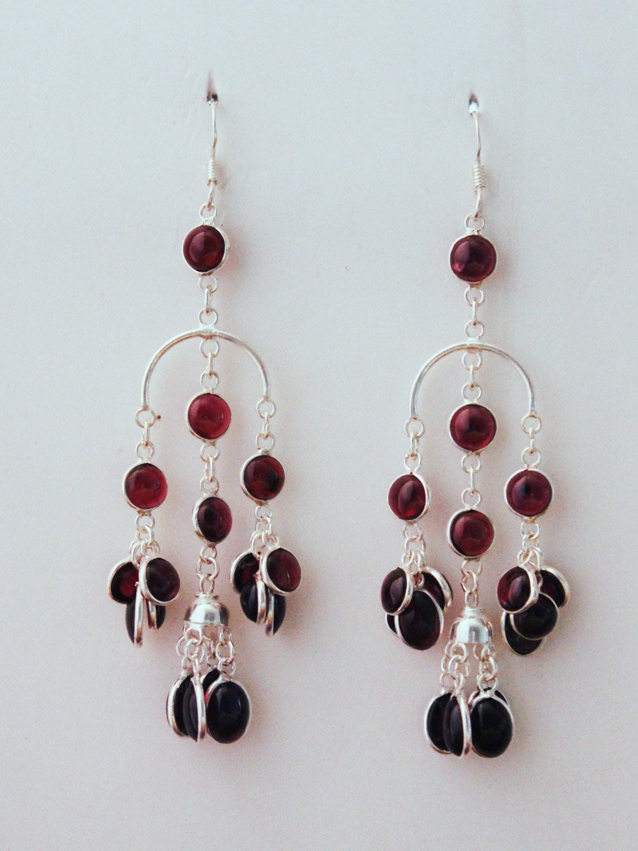garnet-dangler-2 garnet-pure silver dangler-2