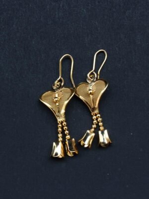 golden-heart-fashion-earrings