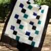 green,-blue,-black-squares-on-ivory-white-ikat-dupatta