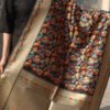 kimkwab-banarasi-black-dupatta