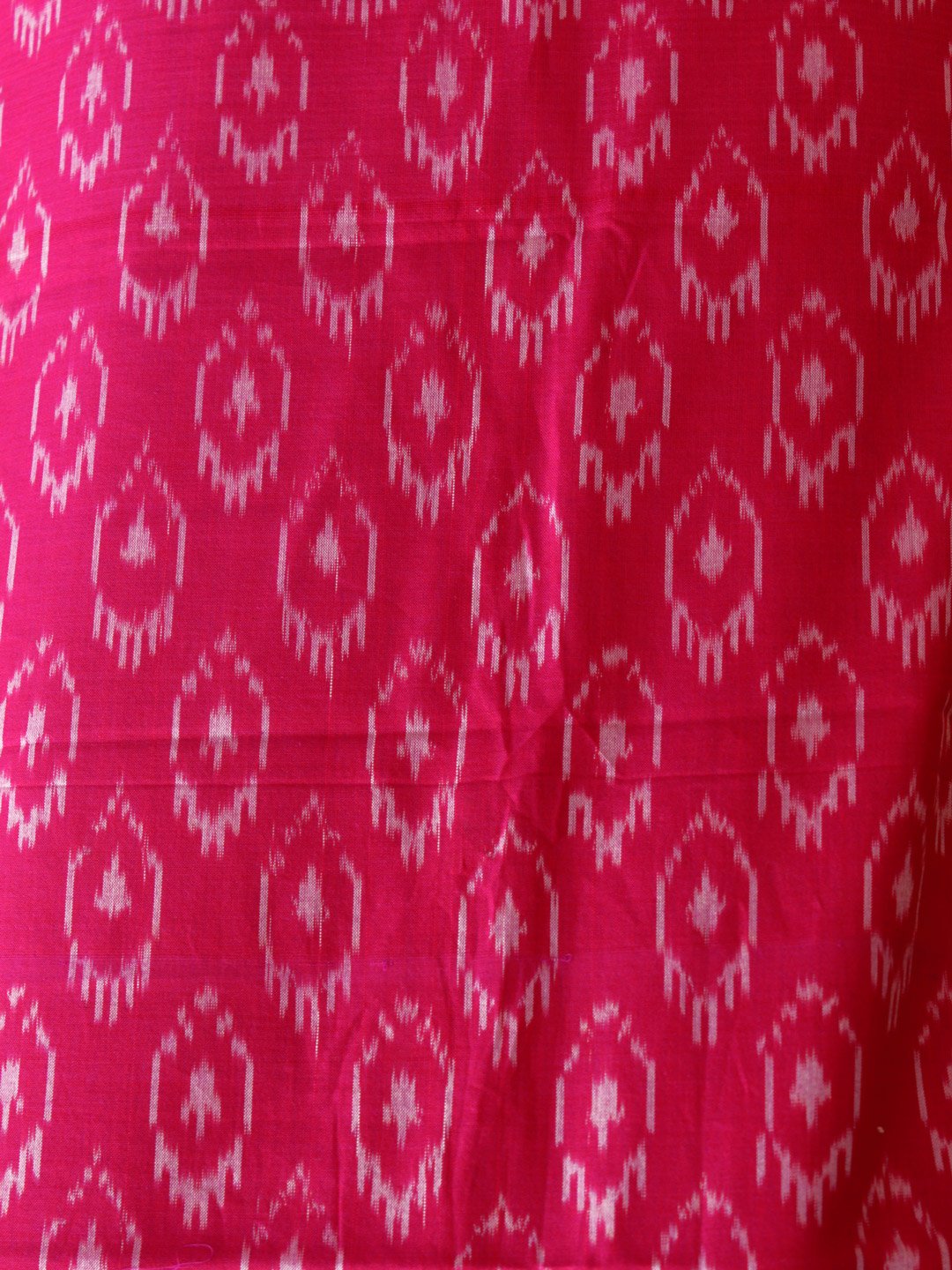 magenta-pik-soft-cotton-ikkat-precut-fabric