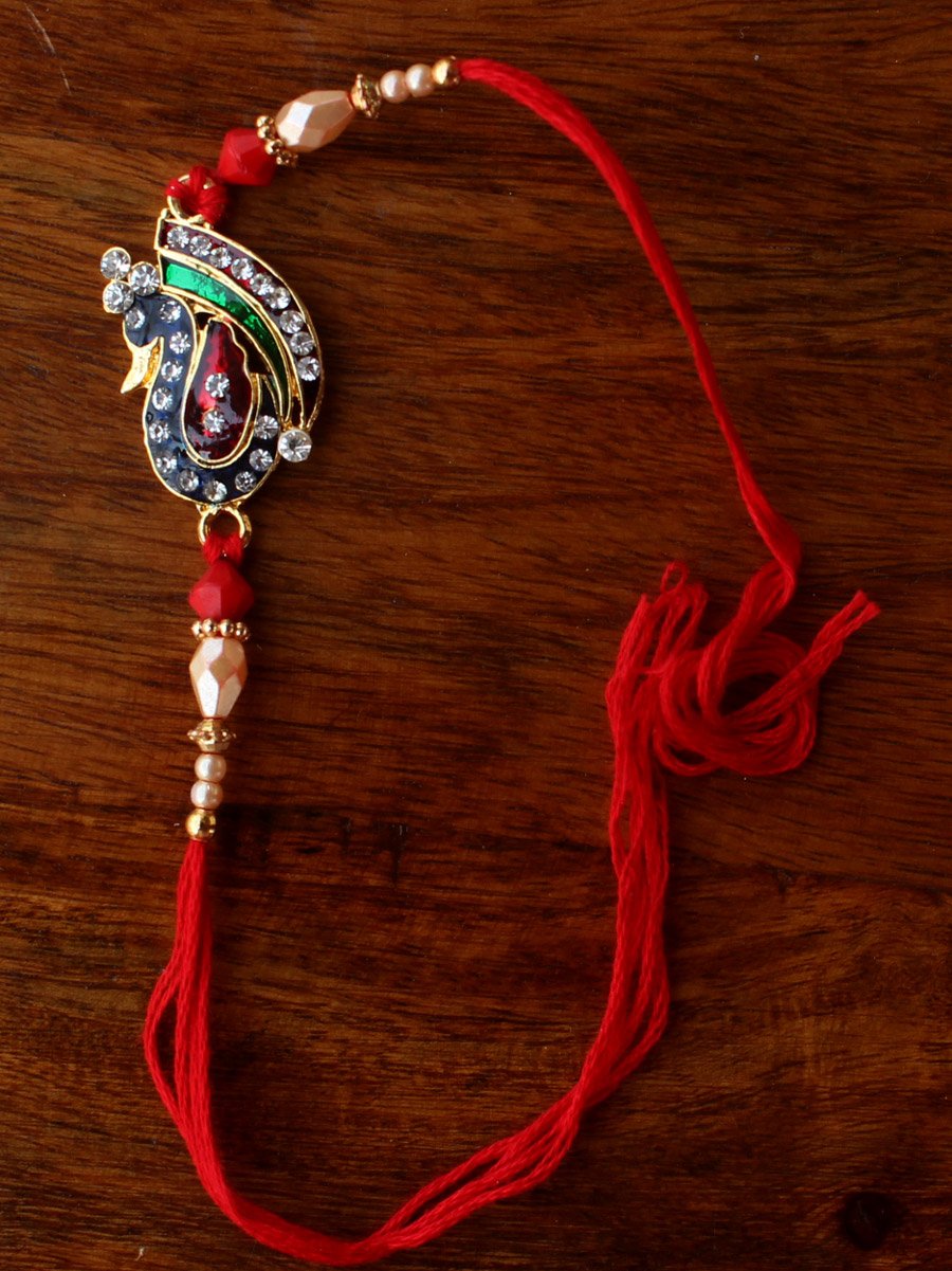 metallock-peacock-with-crystal-rakshabandhan