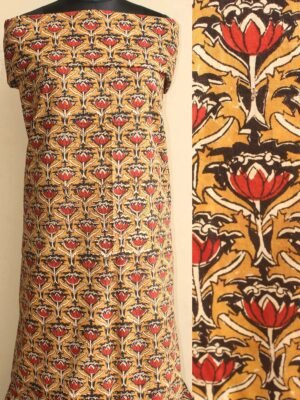 mustard-yellow-bagru-hand-block-print-natural-dyed-fabric