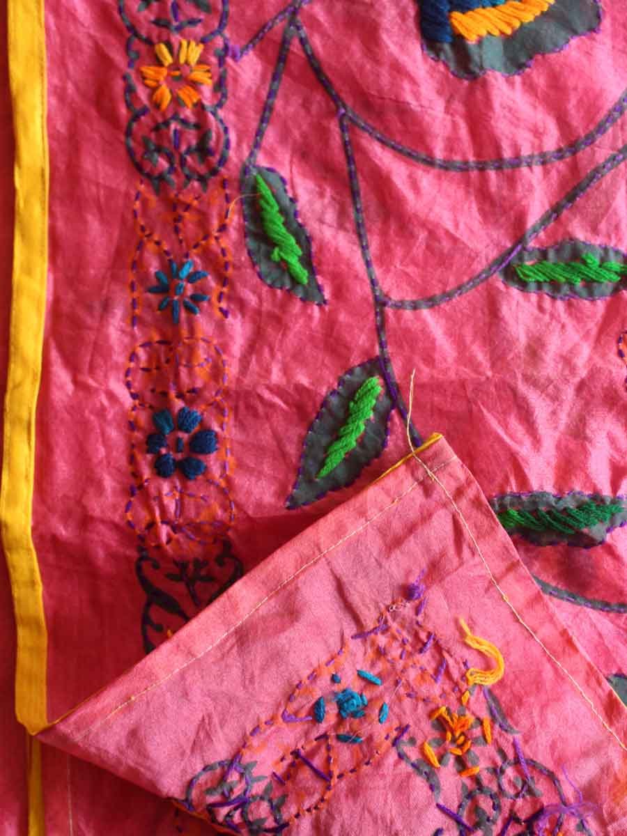 pink-block-printed-green-embroidery-dupatta