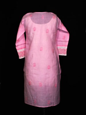 pink-chikan-kurta-back