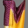 purple-and-yellow-shibori-chanderi-dress-material