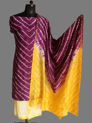 purple-and-yellow-shibori-chanderi-dress-material