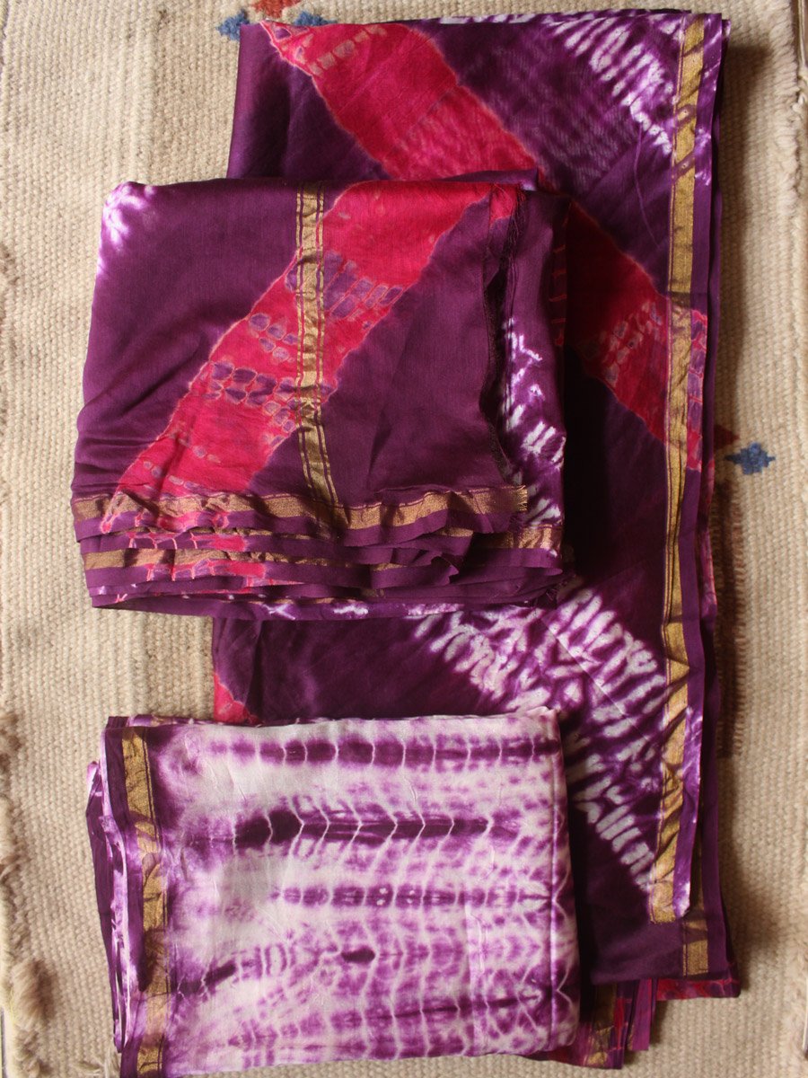 purple-pink-and-white-shibori-chanderi-suit- purple-pink-and-white-shibori-chanderi-suit-