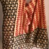 red-and-black-block-printed-chanderi-dress-material-Shilphaat