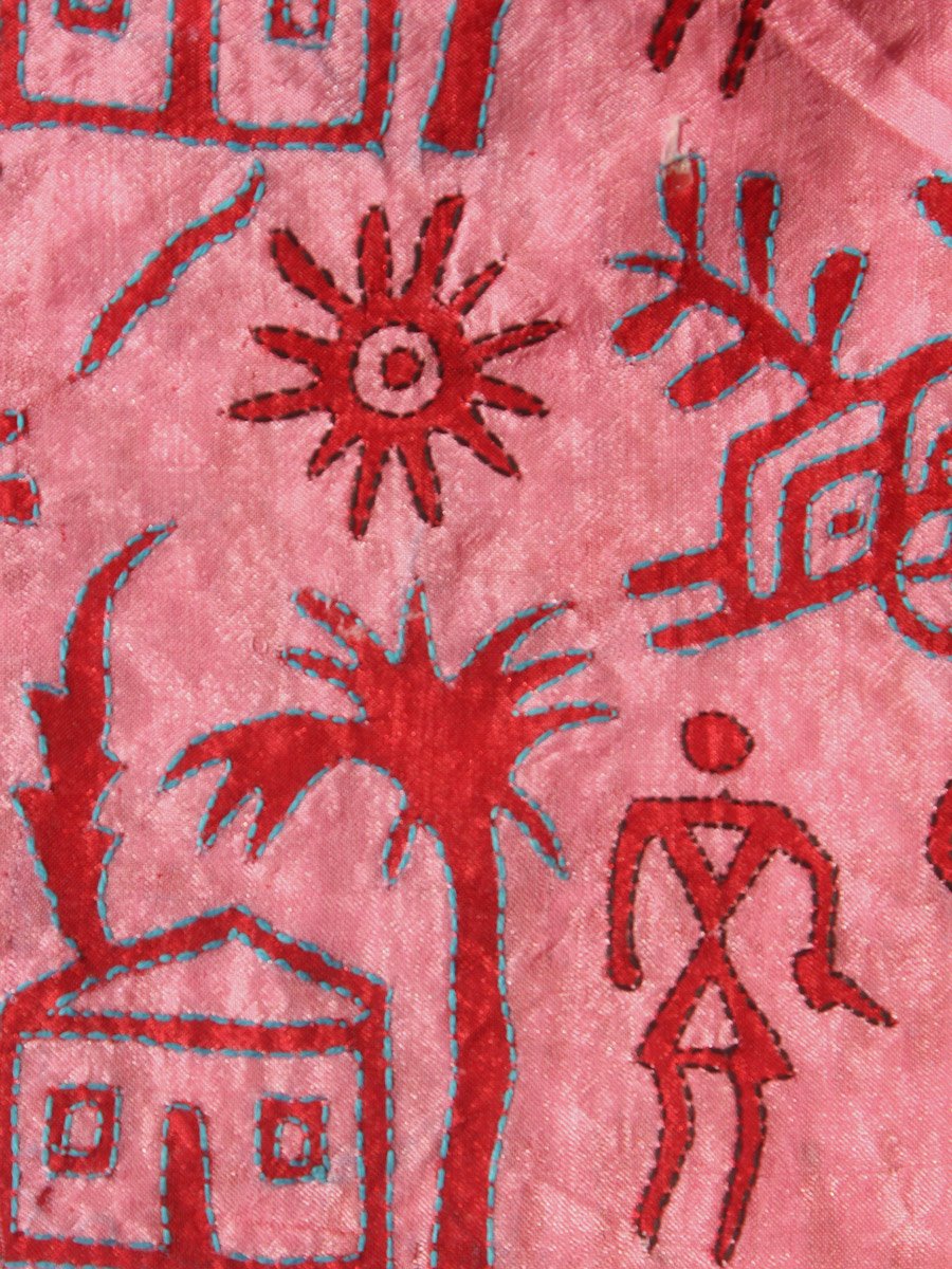 red-and-pink-nlock-printed-kanthawork-silk-dupatta red-and-pink-nlock-printed-kanthawork-silk-dupatta