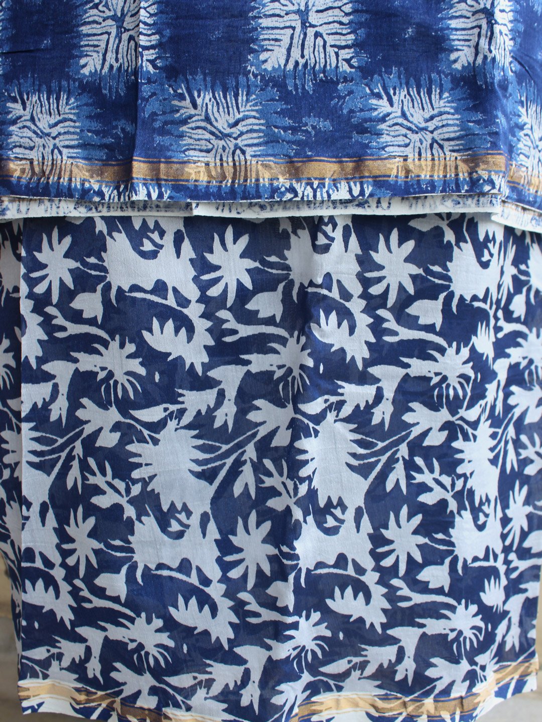 white-and-indigo-silk-cotton-kurta-dupatta-set white-and-indigo-silk-cotton-kurta-dupatta-set