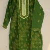 yellow-and-green-chikankari-cotton-ladies-kurta