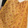yellow-block-printed-kanthawork-silk-dupatta