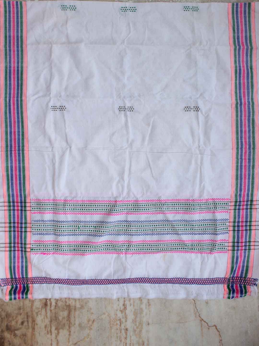 White-limbdi-handwoven-pure-wool-shawl White-limbdi-handwoven-pure-wool-shawl