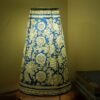 Blue-and-white-13in-long-tholu-bommalata-table-lamp