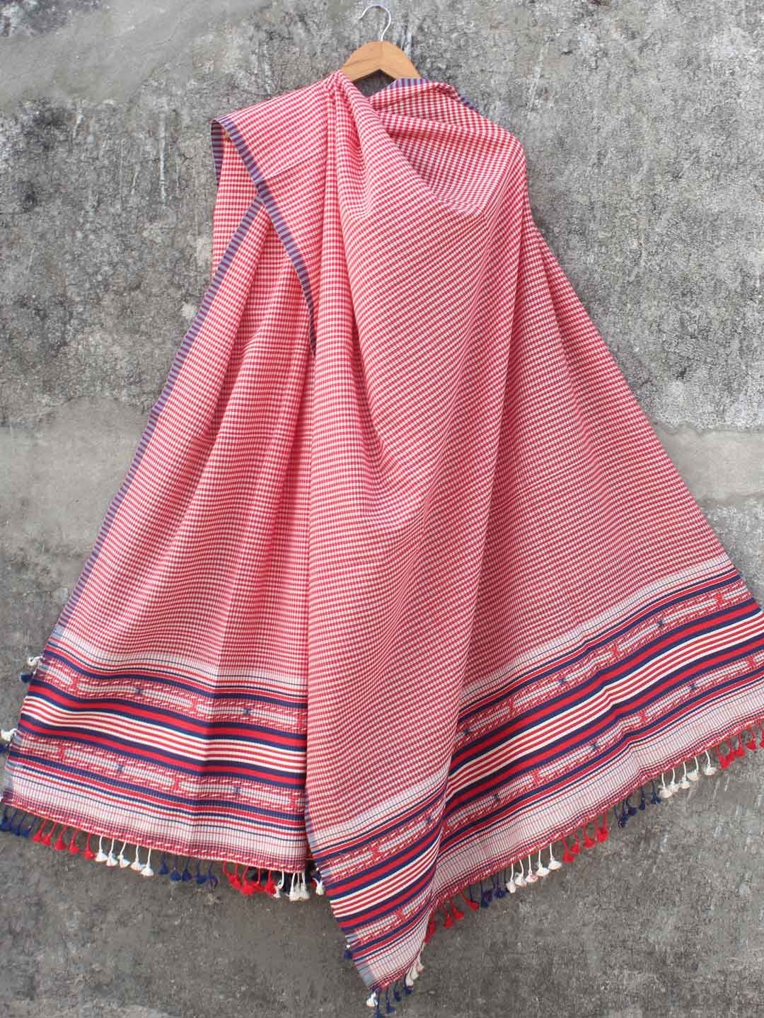 Red,-white,-blue-kala-cotton-bhujodi-dupatta Red,-white,-blue-kala-cotton-bhujodi-dupatta