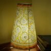 Yellow-13in-long-Tholu-bommalata-table-lamp
