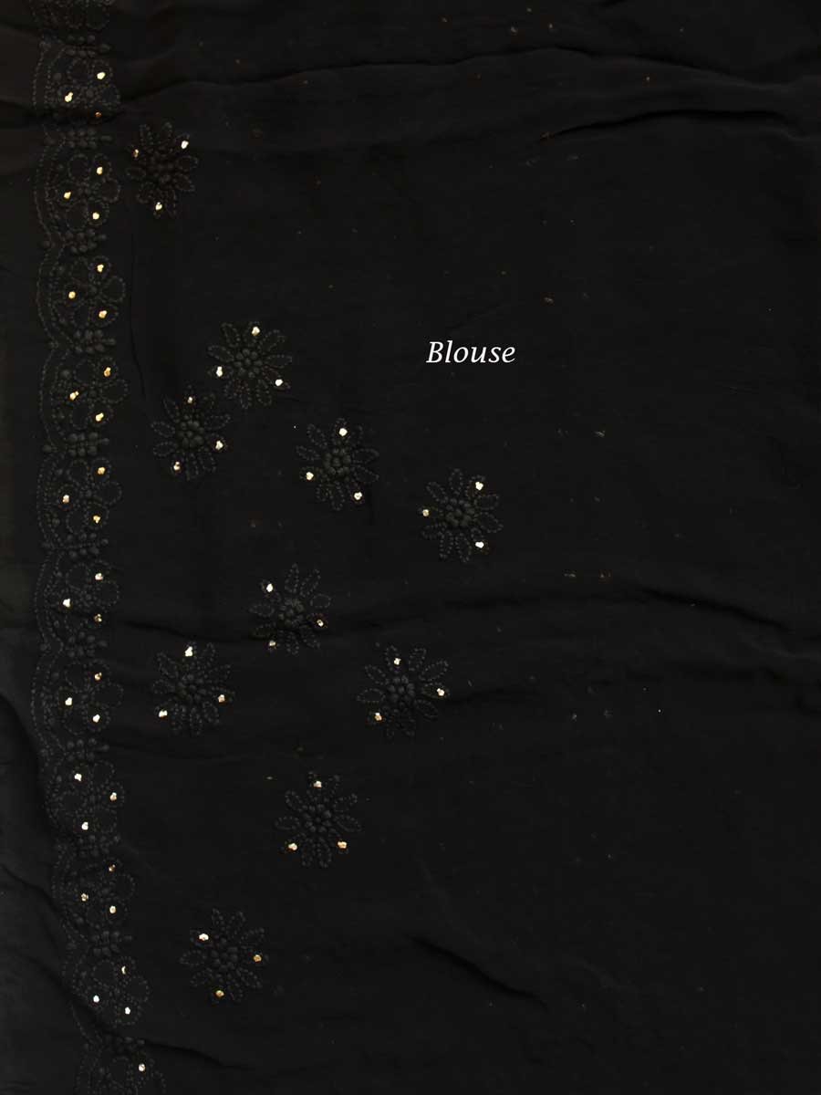 Black-mukesh-chikankari-embroidered-sar-blouse