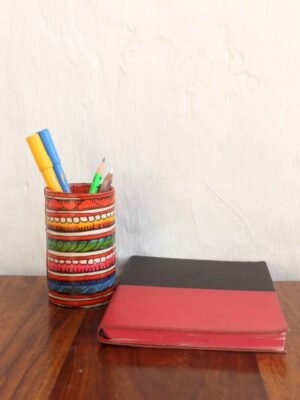 Multicolour-tholu-bommalata-pen-stand
