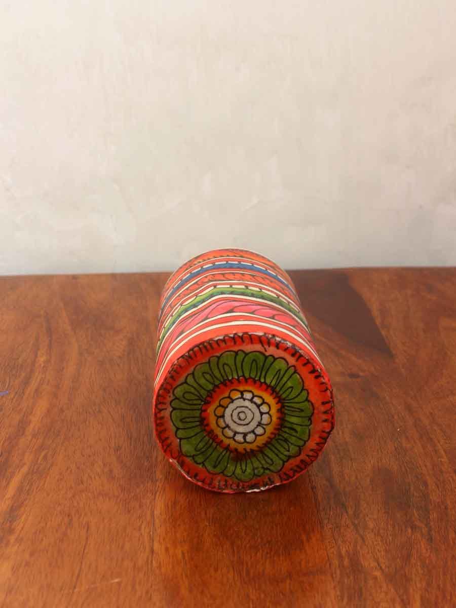 Tholu-bommalata-multicolour-pen-holder