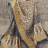 Blue,-black-beige-block-printed-chanderi-dupatta