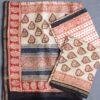Red-hearts-block-printed-Beige-chanderi-salwar-suit