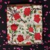Red-roses-nakshi-kantha-tussar-silk-dupatta at Shilphaat.com