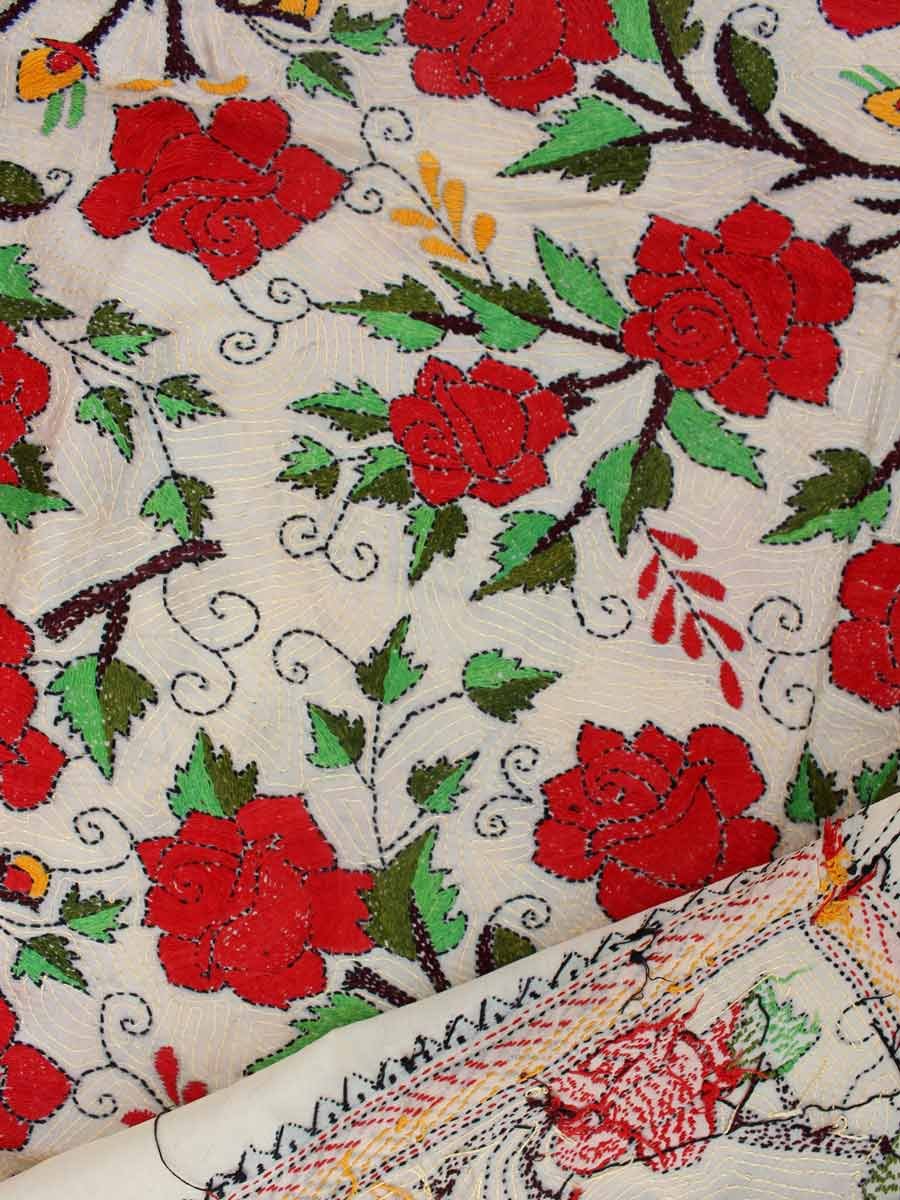 Red-roses-nakshi-kantha-work-tassar-silk-dupatta Red-roses-nakshi-kantha-work-tassar-silk-dupatta