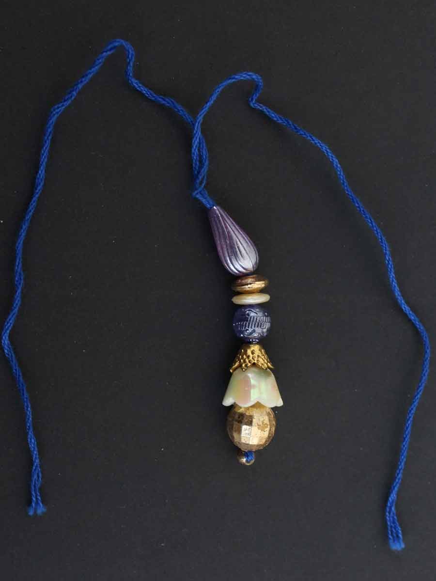 Blue-thread--bhabhi-lumba-Rakhi