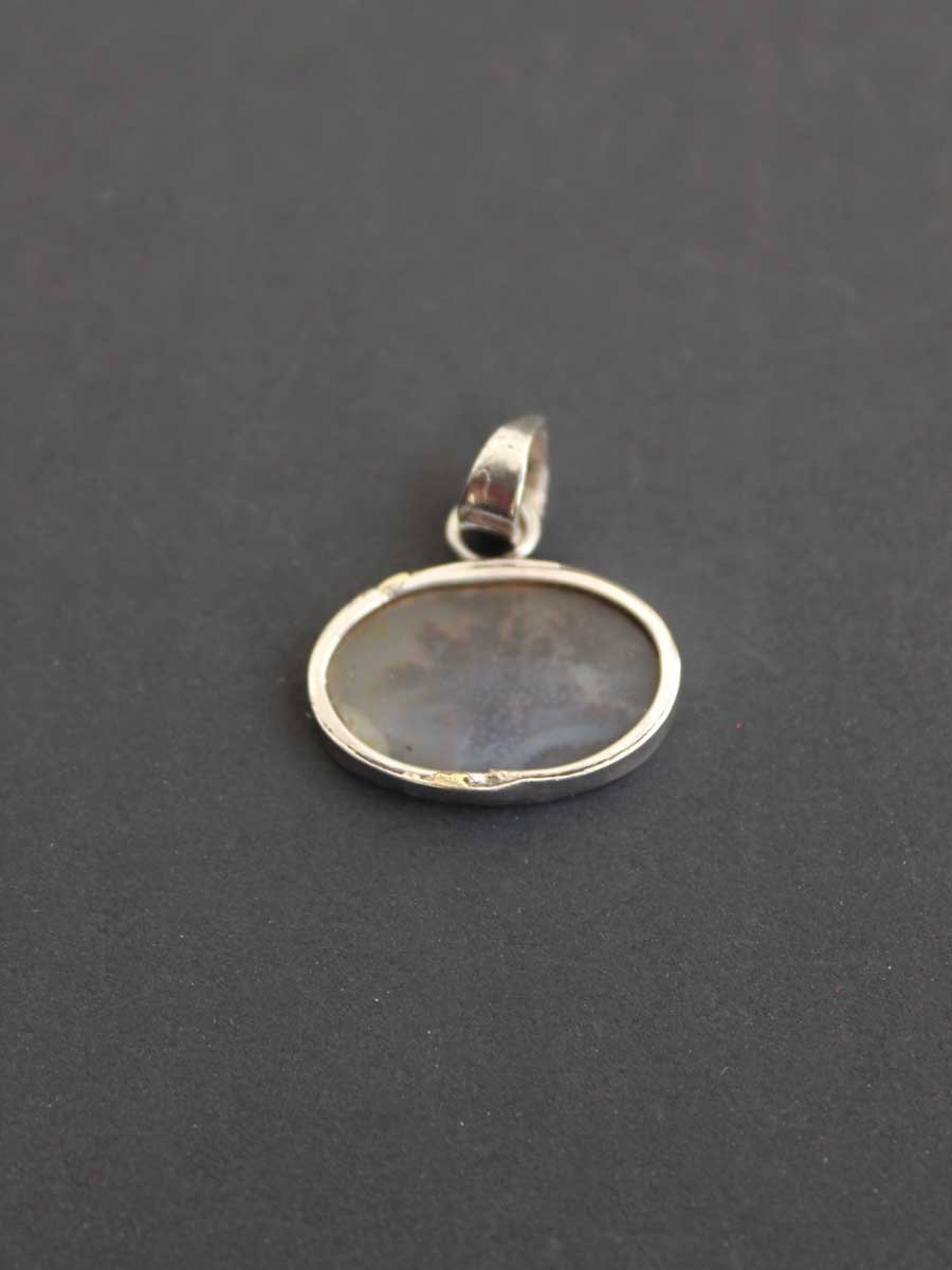 Brown-branches-natural-agate-silver-pendant