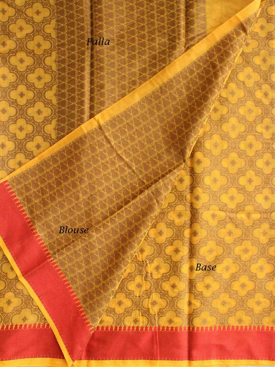 Yellow-and-Red-art-katan-silk-Banarasi-sari